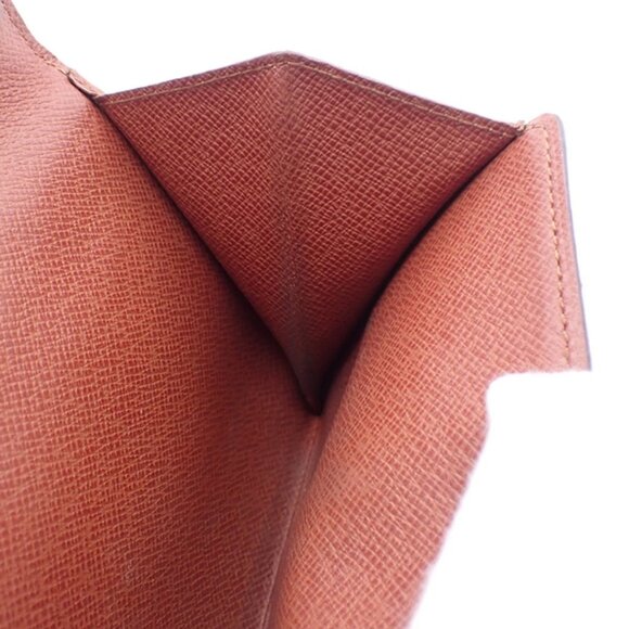 LOUIS VUITTON Porte Monnaie Billet Carte Credit Wallet Monogram M61652 07EF439 - Picture 9 of 16